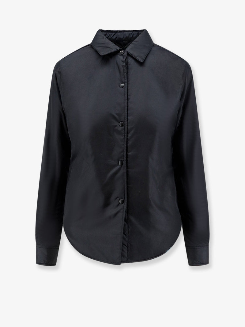 Aspesi Aspesi Glue Nylon Shirt Jacket Black - World Class Fashion