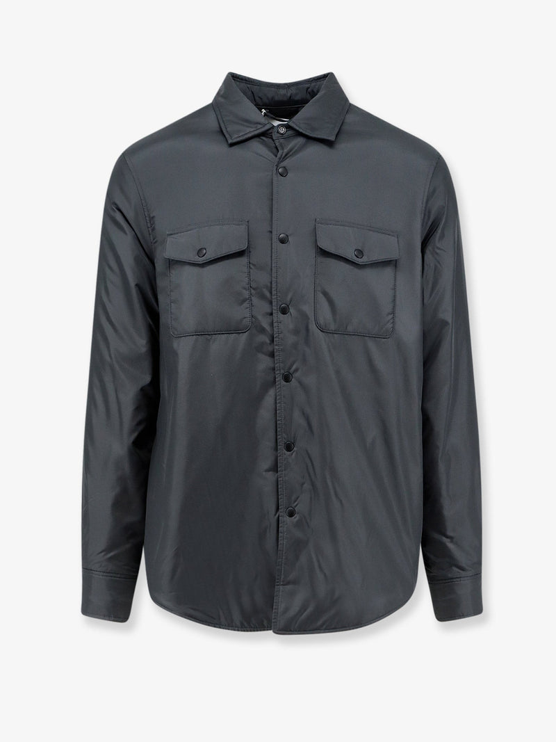 Aspesi Aspesi 13 Piu' Padded Shirt Jacket Grey - World Class Fashion