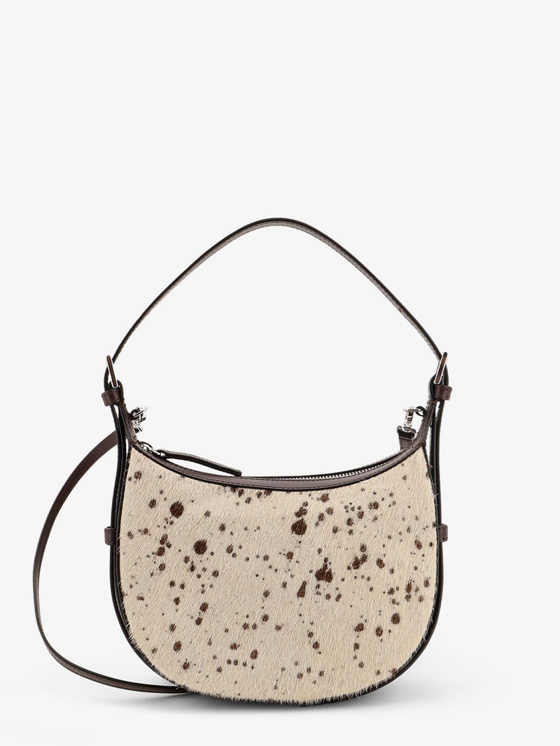 Atp Atelier Atp Atelier Silea Pony Skin Shoulder Bag Beige - World Class Fashion