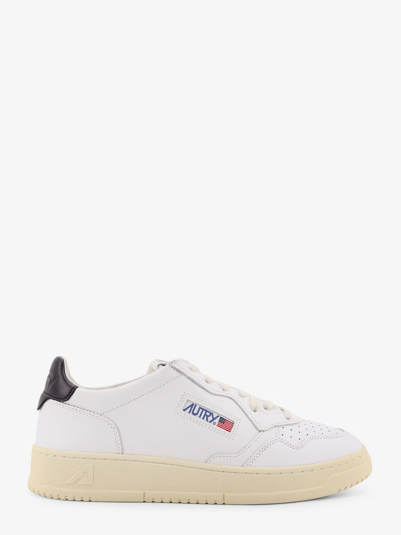 Autry Autry Medalist Low Leather Sneakers White Men - World Class Fashion
