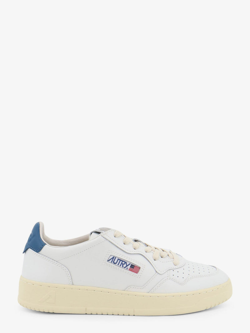Autry Autry Medalist Zapatillas de cuero blancas para hombre - World Class Fashion