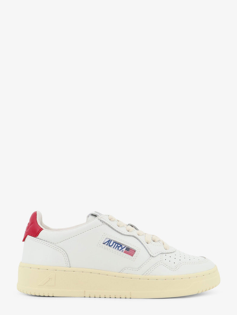 Autry Autry Medalist Leather Sneakers White Women - World Class Fashion