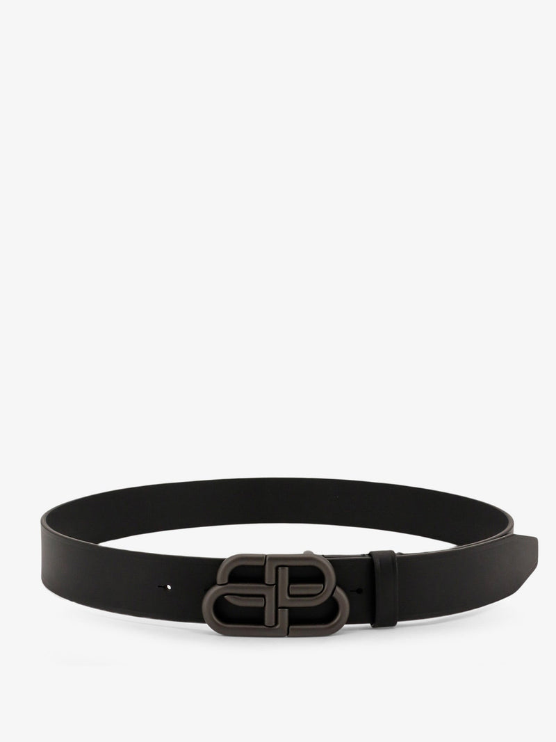 Balenciaga Balenciaga Leather Belt Black Men - World Class Fashion