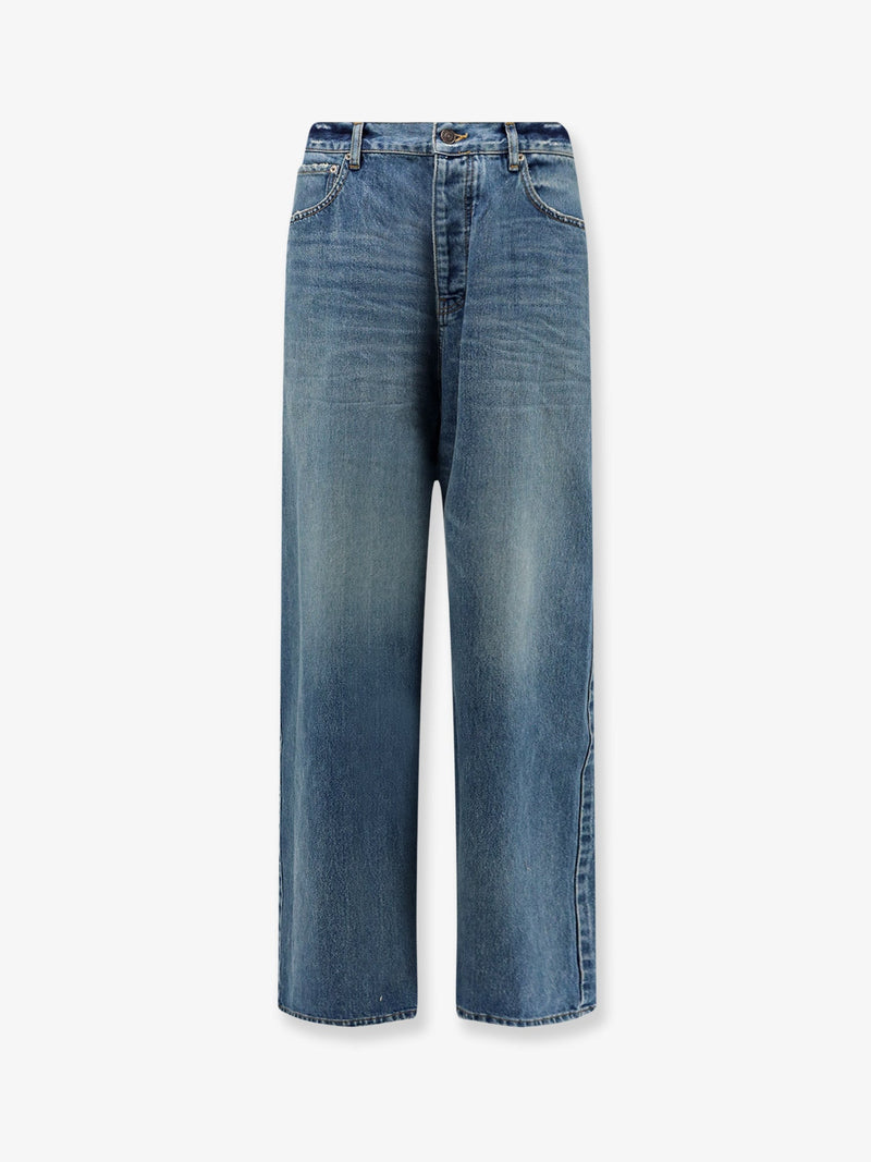 Balenciaga Balenciaga Baggy Fit Jeans Blue Men - World Class Fashion