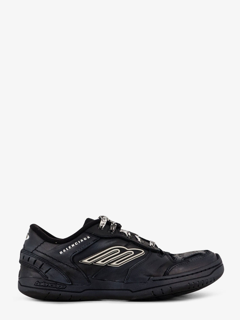 Balenciaga Balenciaga Hamptons Worn-Out Low-Top Sneakers Black - World Class Fashion