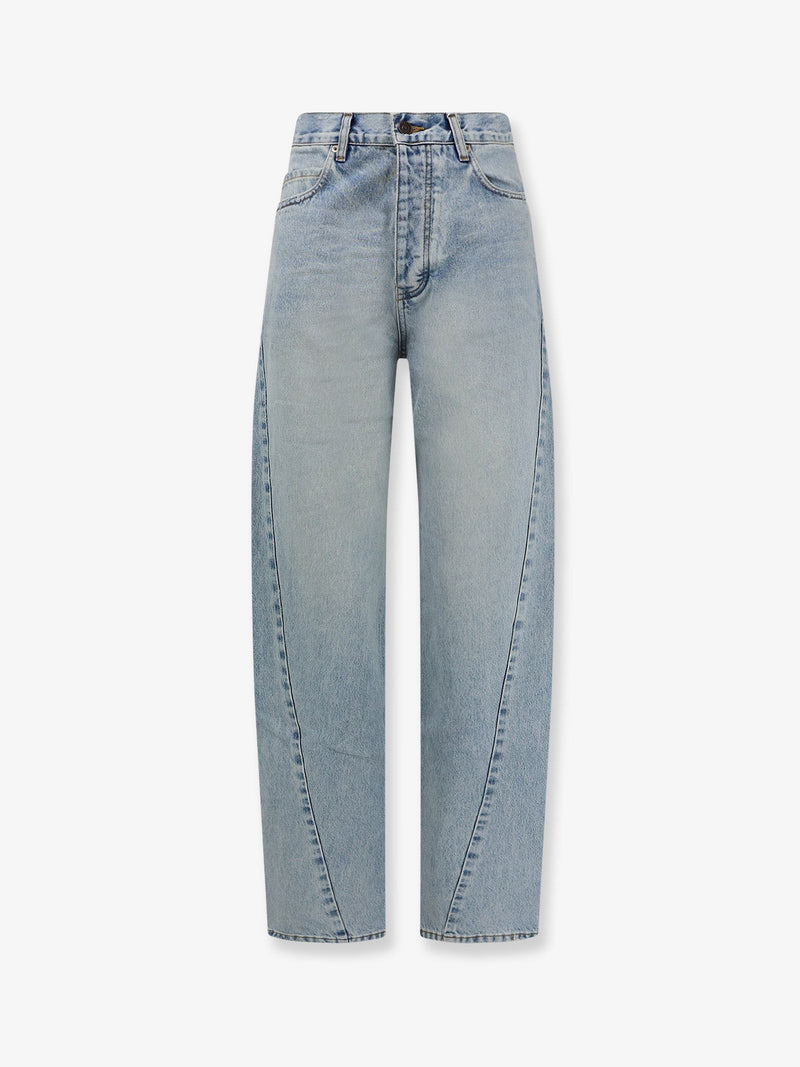 Balenciaga Balenciaga Twisted Seam Jeans Blue - World Class Fashion