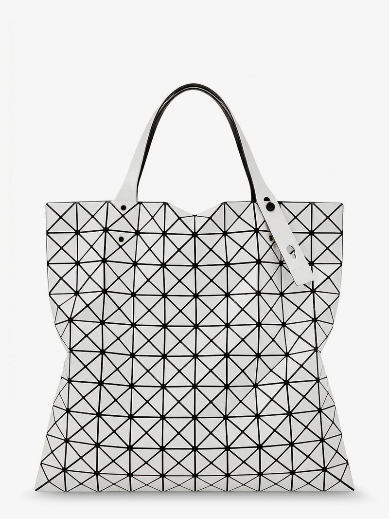 Bao Bao Issey Miyake Bao Bao Issey Miyake Prism PVC Shoulder Bag White - World Class Fashion