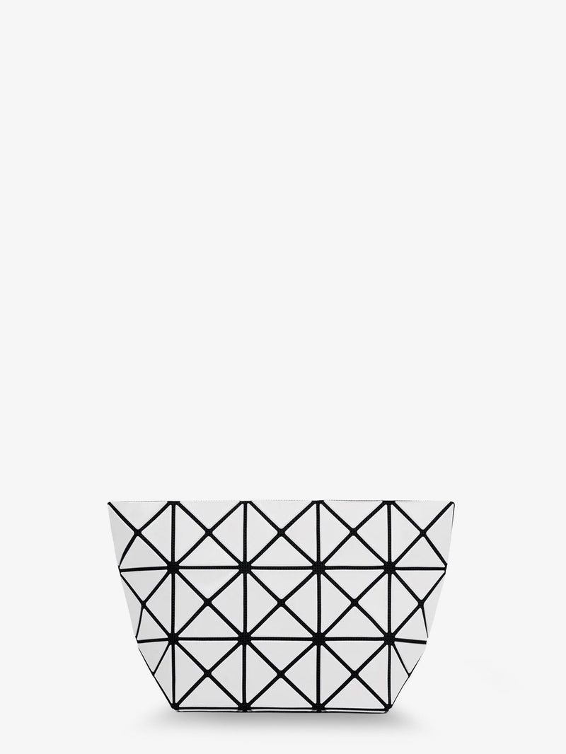 Bao Bao Issey Miyake Bao Bao Issey Miyake Prism PVC Pouch White - World Class Fashion