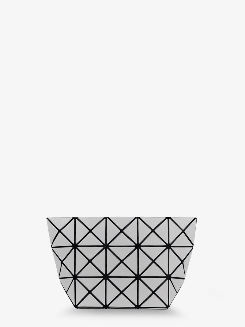 Bao Bao Issey Miyake Bao Bao Issey Miyake Prism PVC Clutch Bag Silver - World Class Fashion