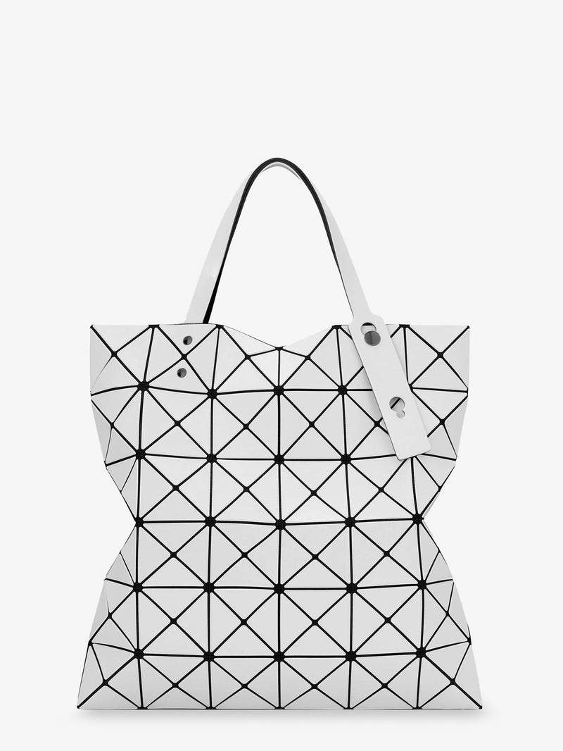 Bao Bao Issey Miyake Bao Bao Issey Miyake Lucent Shoulder Bag White - World Class Fashion