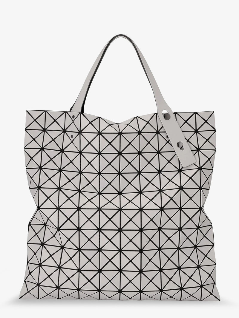 Bao Bao Issey Miyake Bao Bao Issey Miyake Prism Matte Geometric Shoulder Bag White - World Class Fashion