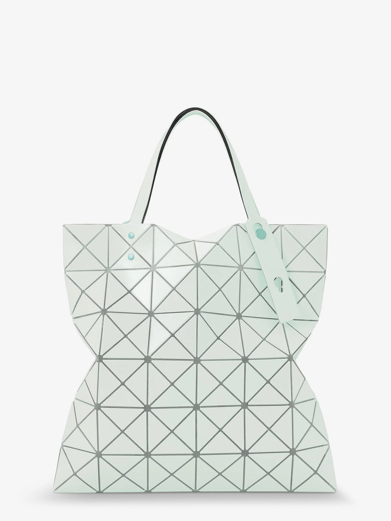 Bao Bao Issey Miyake Bao Bao Issey Miyake Lucent One Tone Green Shoulder Bag - World Class Fashion