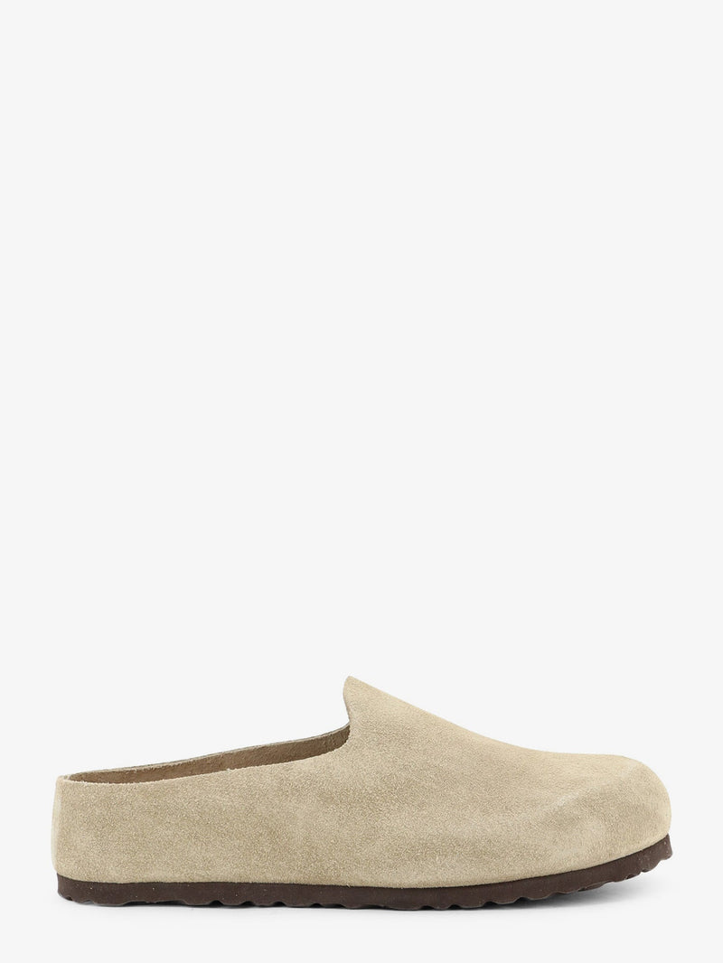 Birkenstock Birkenstock Amsterdam Wrapped Sabot Suede Sandals Grey - World Class Fashion