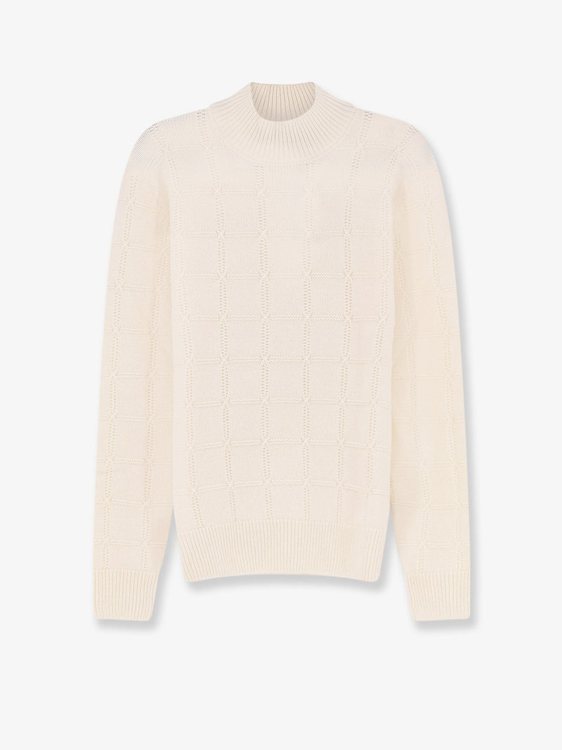 Boss Boss Fredo Wool and Cashmere Sweater White - World Class Fashion