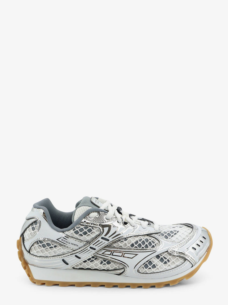 Bottega Veneta Bottega Veneta Orbit Low-Top Sneakers Silver - World Class Fashion