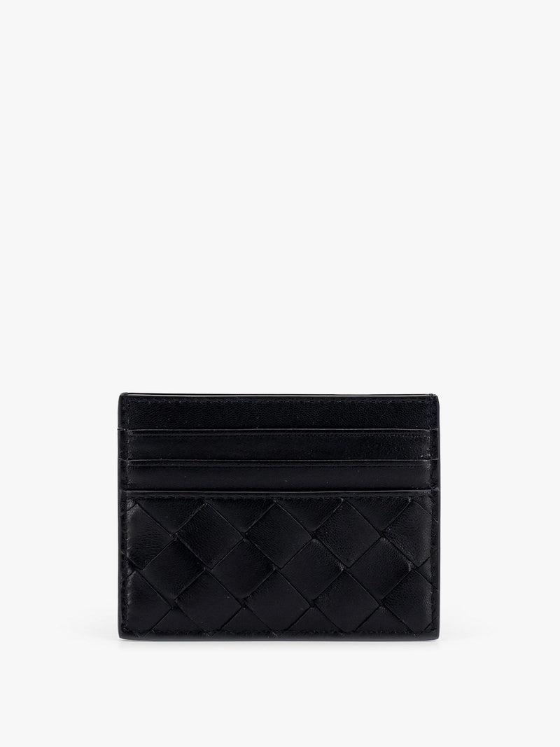 Bottega Veneta Bottega Veneta Leather Card Holder - World Class Fashion
