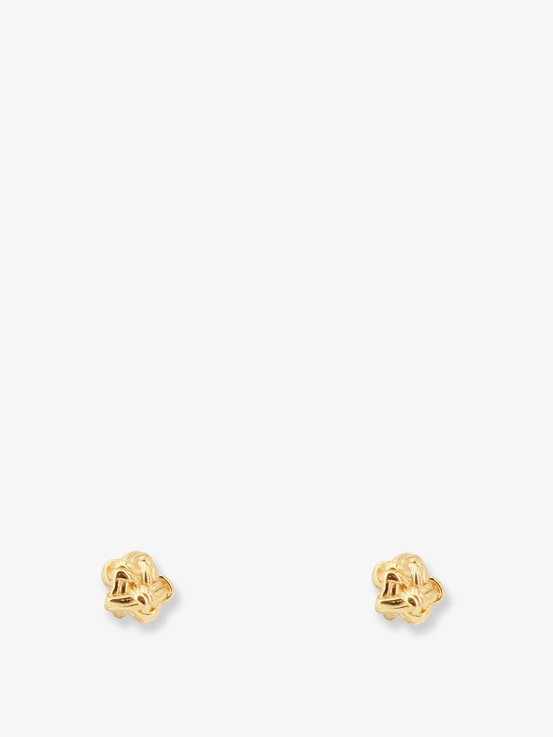 Bottega Veneta Bottega Veneta Brass Earrings Gold Women - World Class Fashion