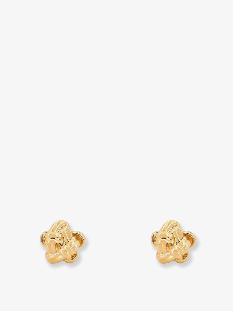Bottega Veneta Bottega Veneta Brass Earrings Gold Women - World Class Fashion