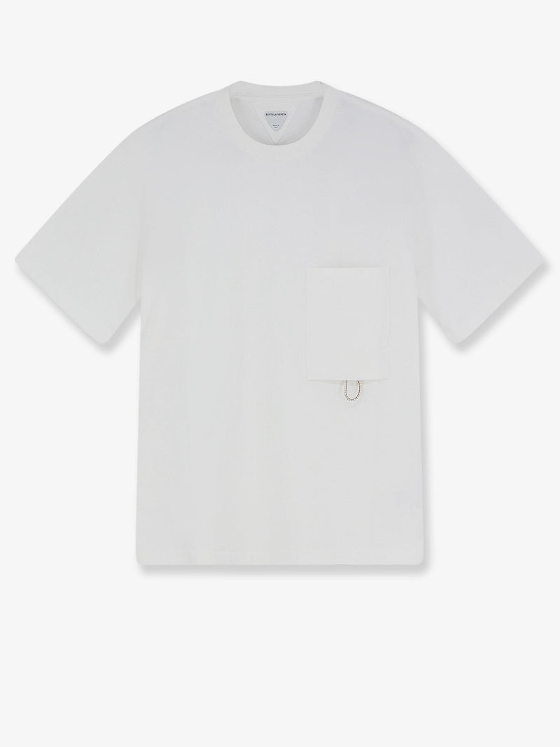 Bottega Veneta Bottega Veneta Compact Cotton T-Shirt White - World Class Fashion