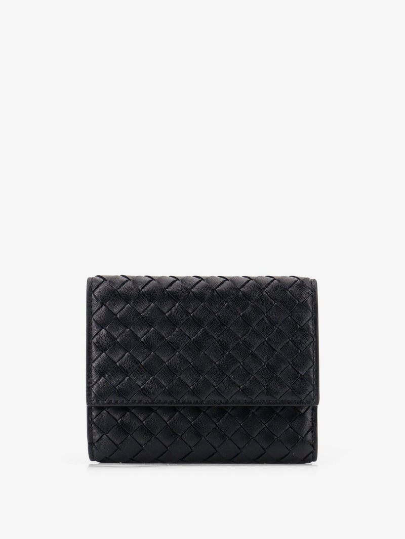 Bottega Veneta Bottega Veneta Bi-Fold Intrecciato Wallet With Zip - World Class Fashion