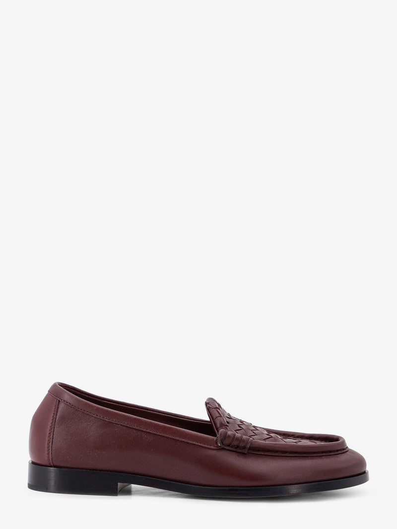Bottega Veneta Bottega Veneta Silenzio Leather Loafers Brown - World Class Fashion