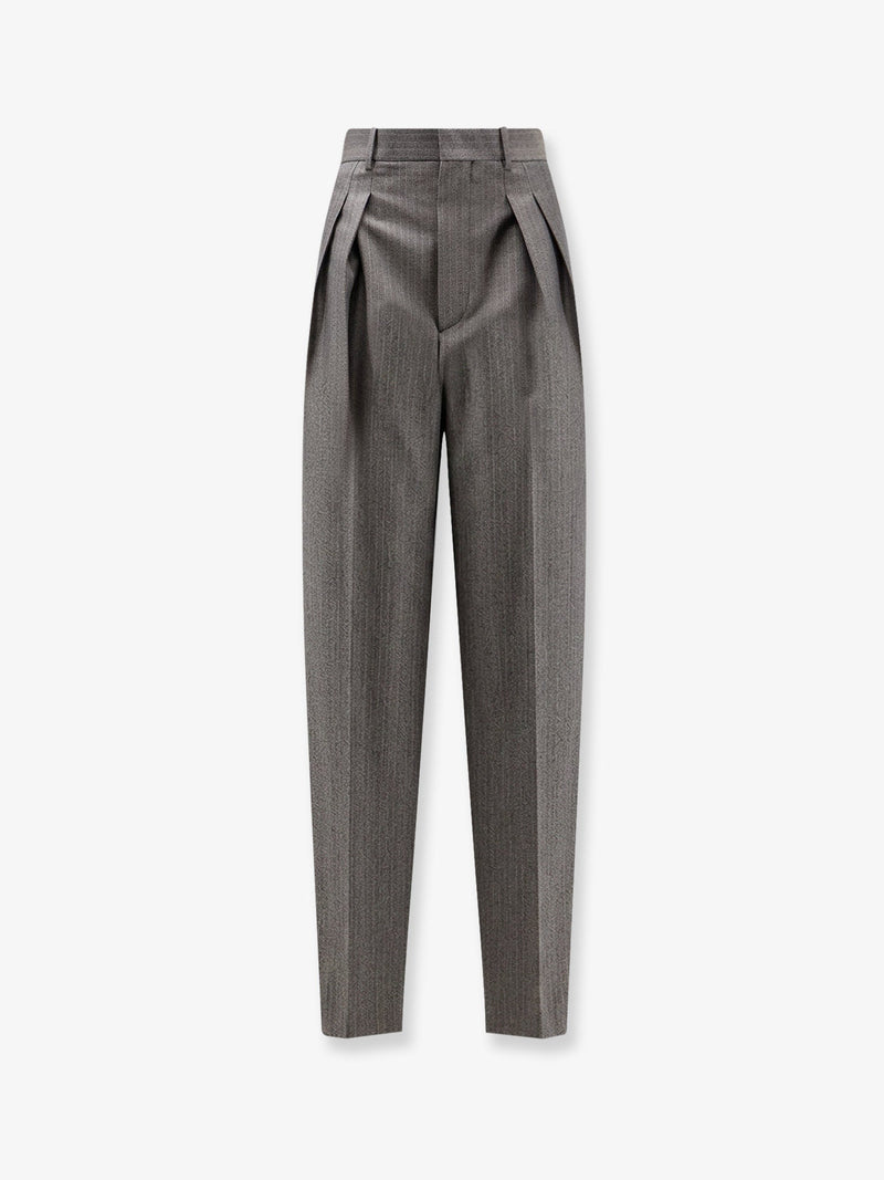 Bottega Veneta Bottega Veneta Wool And Mohair Trousers - World Class Fashion