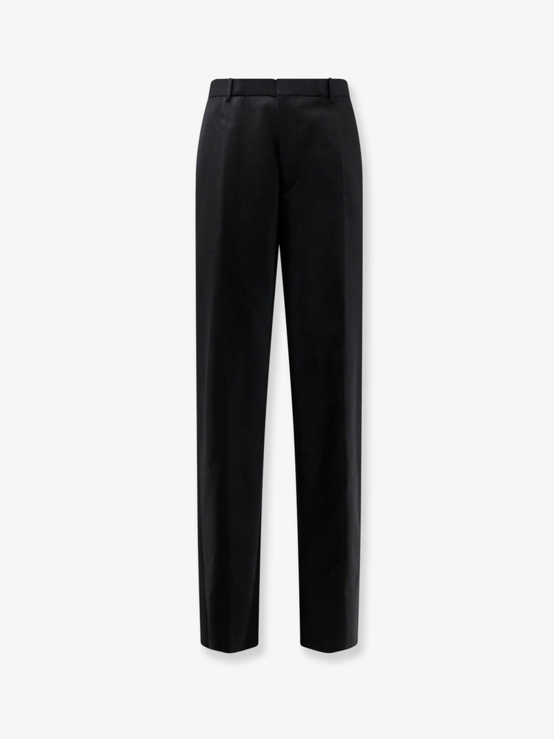 Bottega Veneta Bottega Veneta Light Wool Trousers Black Men - World Class Fashion