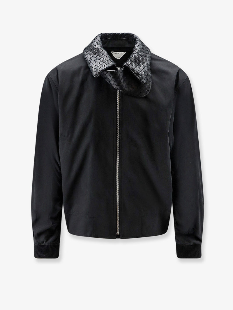 Bottega Veneta Bottega Veneta Nylon and Cotton Jacket Black Men - World Class Fashion