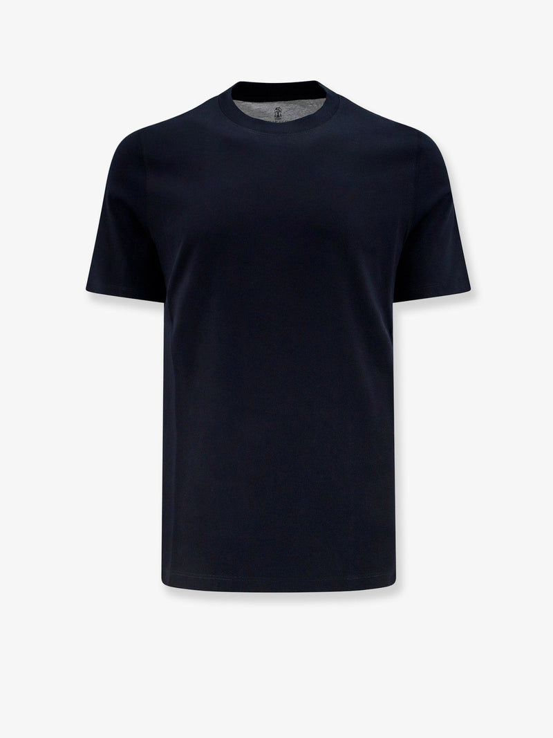 Brunello Cucinelli Brunello Cucinelli Cotton T-Shirt Black - World Class Fashion