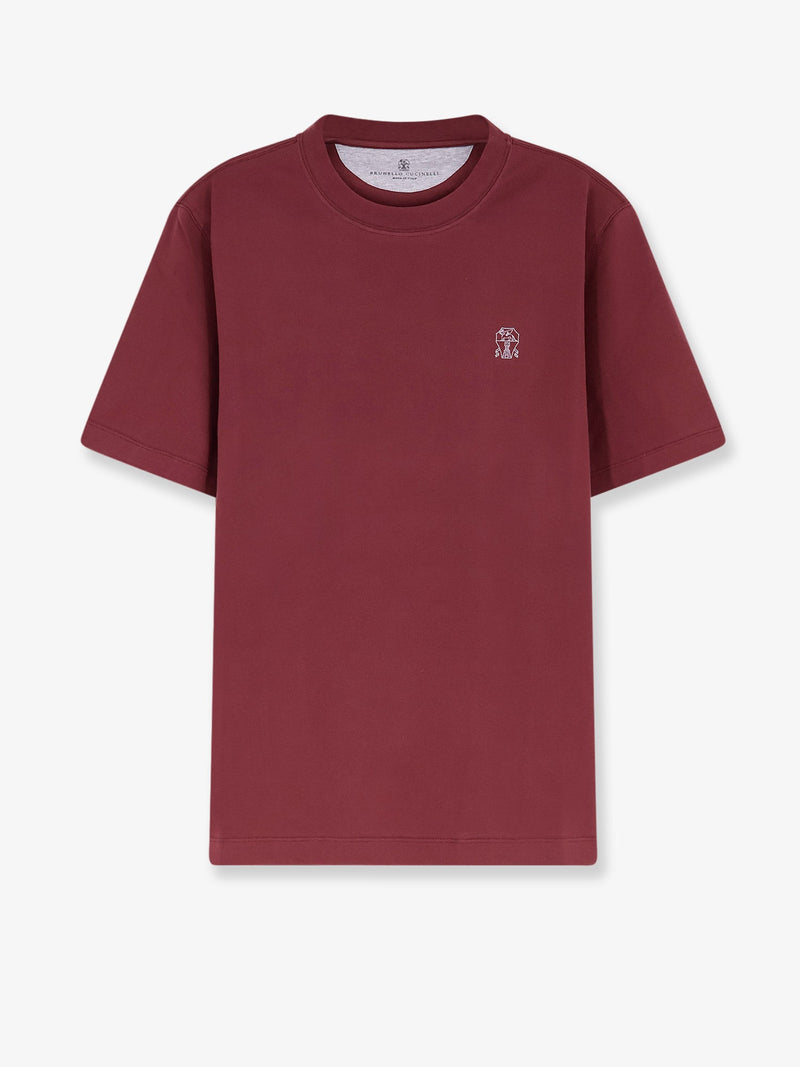 Brunello Cucinelli Brunello Cucinelli Cotton T-Shirt Red Men - World Class Fashion