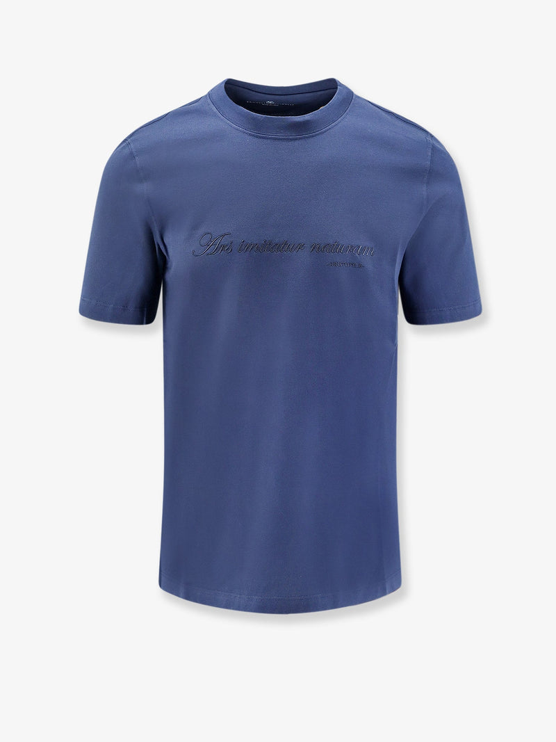 Brunello Cucinelli Brunello Cucinelli Cotton T-Shirt Blue Men - World Class Fashion