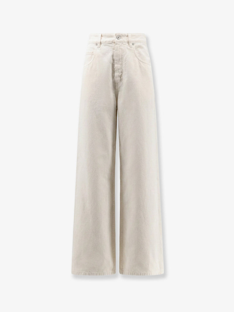 Brunello Cucinelli Brunello Cucinelli Relaxed Boyfriend Jean White - World Class Fashion