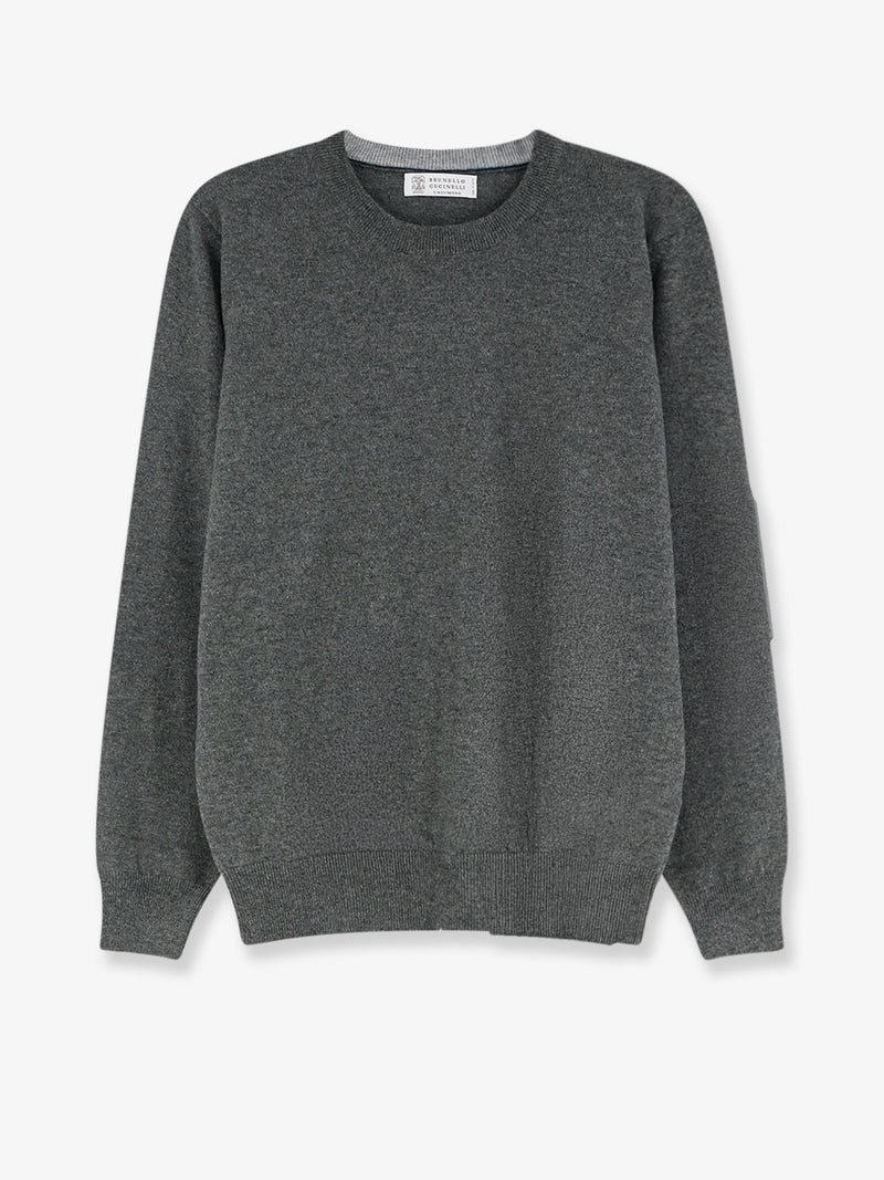 Brunello Cucinelli Brunello Cucinelli Cashmere Sweater Grey Men - World Class Fashion