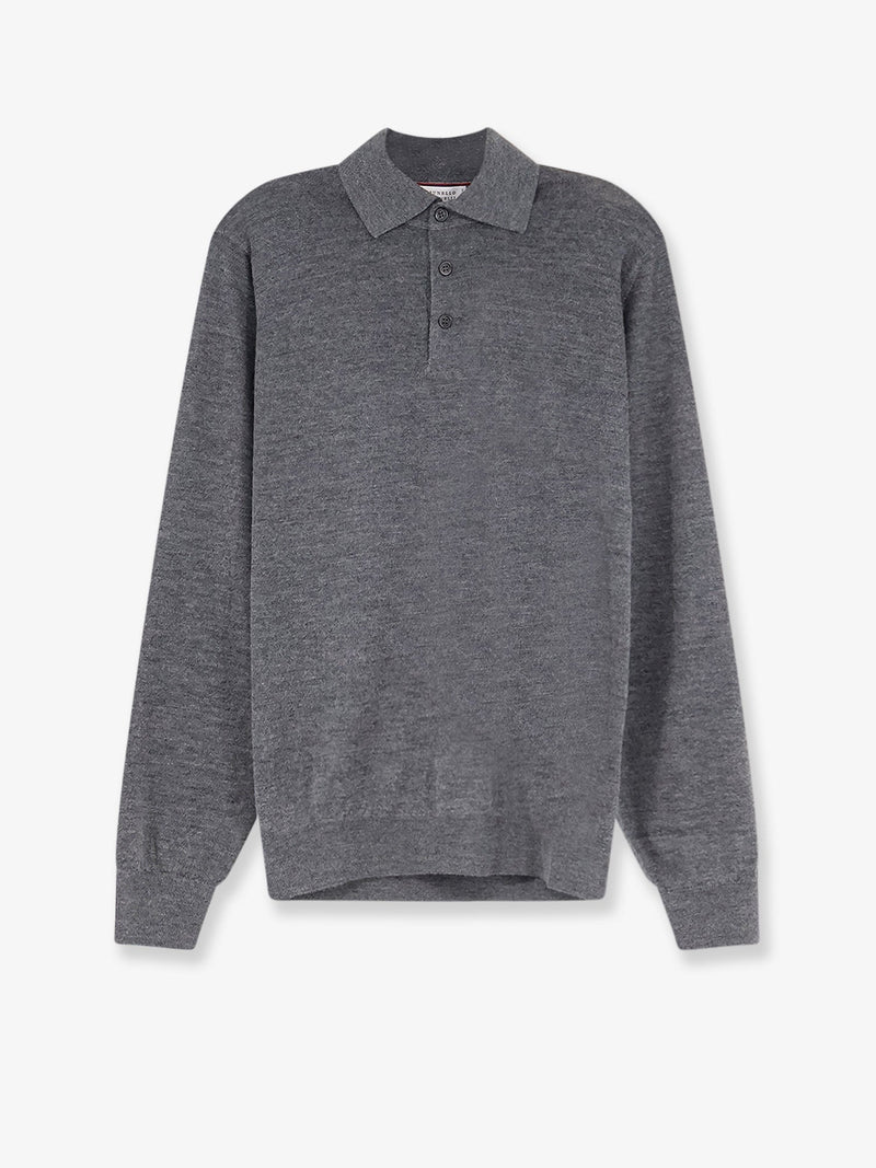 Brunello Cucinelli Brunello Cucinelli Cashmere And Silk Polo Shirt - World Class Fashion
