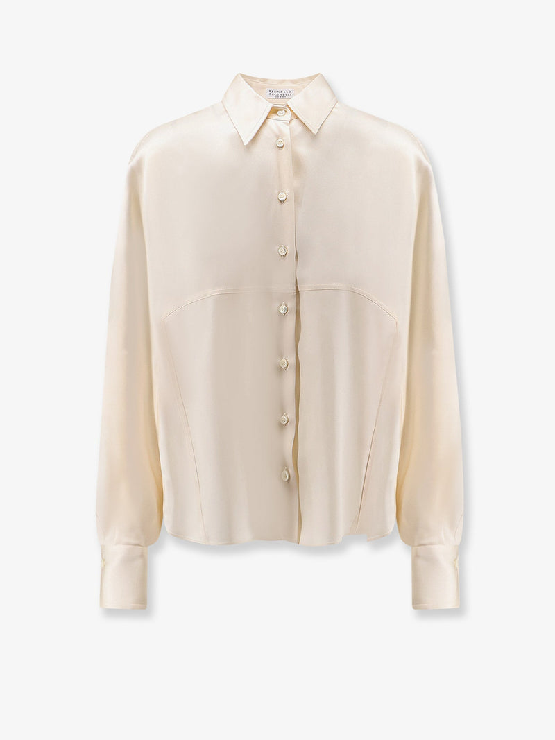 Brunello Cucinelli Brunello Cucinelli Silk Shirt - World Class Fashion
