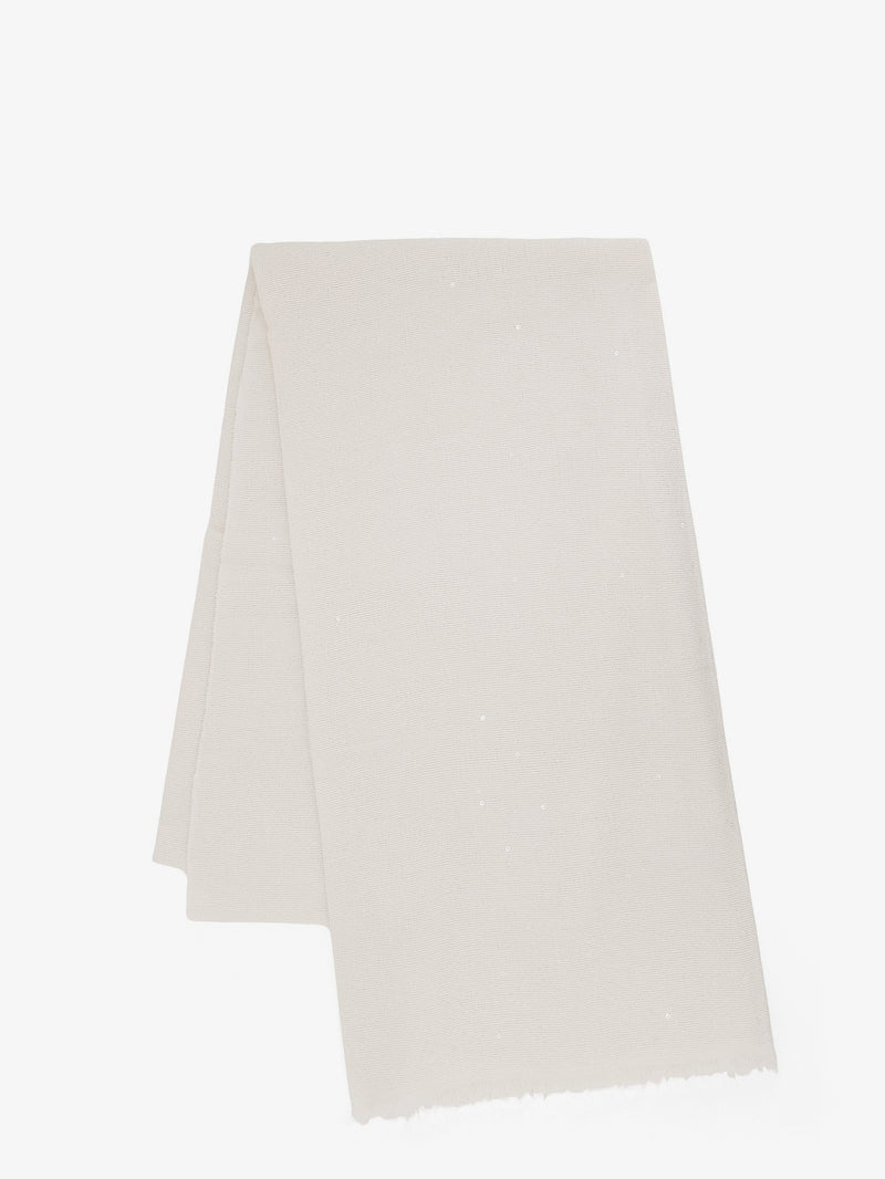 Brunello Cucinelli Brunello Cucinelli Cashmere And Silk Scarf - World Class Fashion