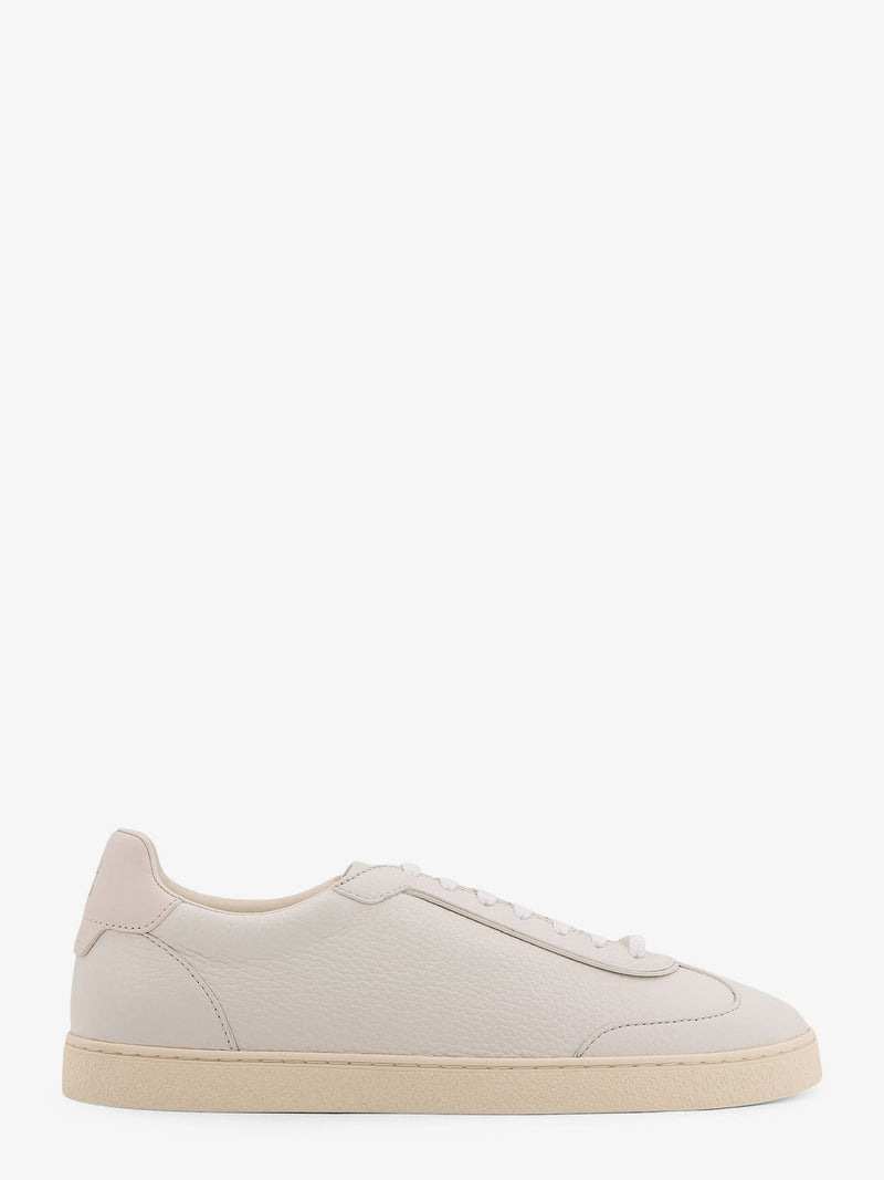 Brunello Cucinelli Brunello Cucinelli Deerskin Sneakers White Men - World Class Fashion