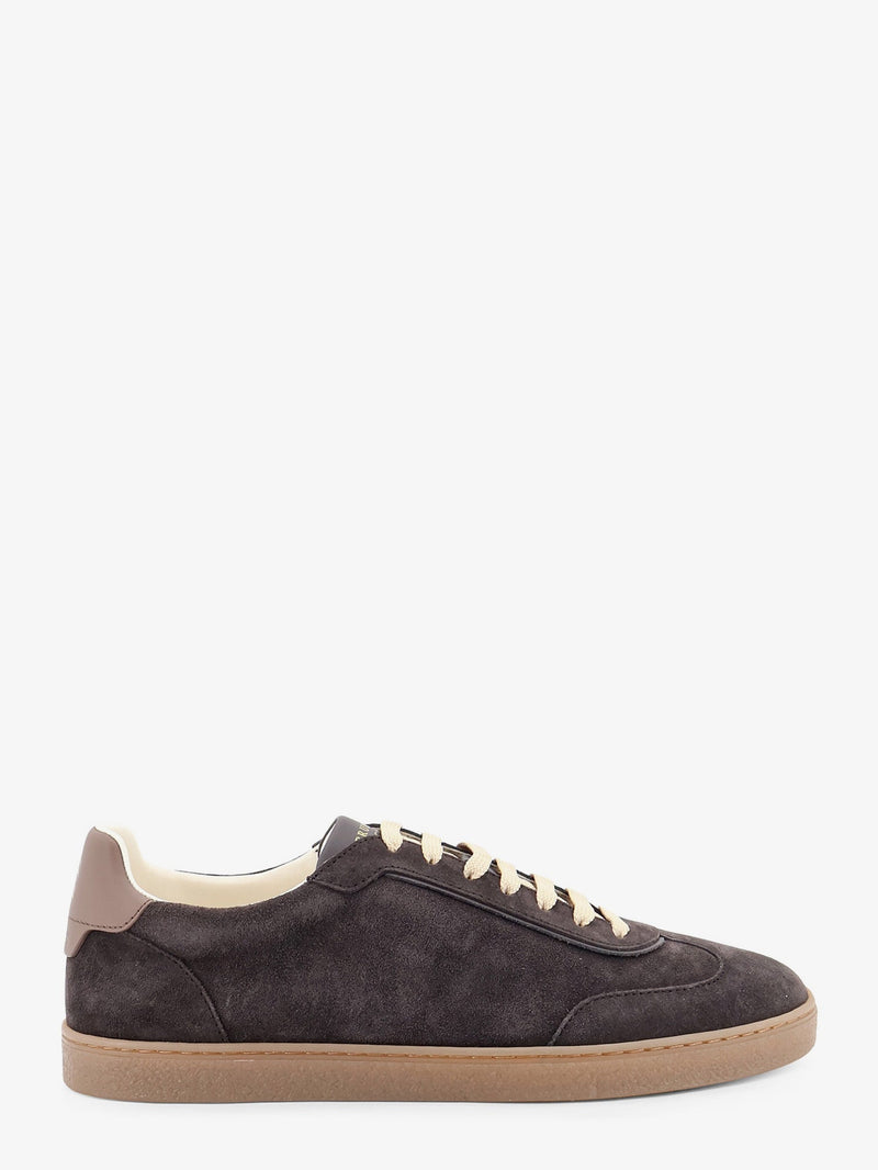 Brunello Cucinelli Brunello Cucinelli Suede Sneakers Grey Men - World Class Fashion
