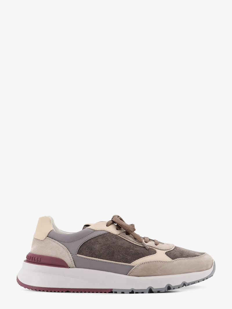Brunello Cucinelli Brunello Cucinelli Suede Sneakers Grey Men - World Class Fashion