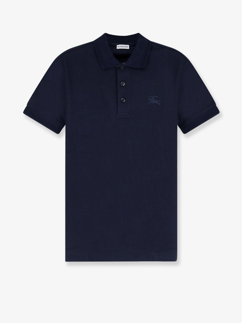 Burberry Burberry Cotton Polo Shirt Blue Men - World Class Fashion