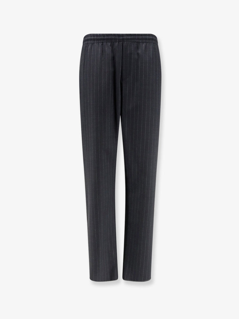 Burberry Burberry Wool Trousers With Drawstring - World Class Fashion