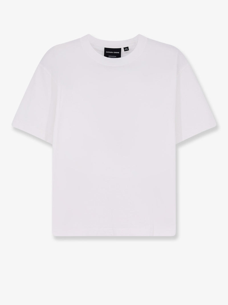 Canada Goose Canada Goose Roam Cotton T-Shirt White - World Class Fashion