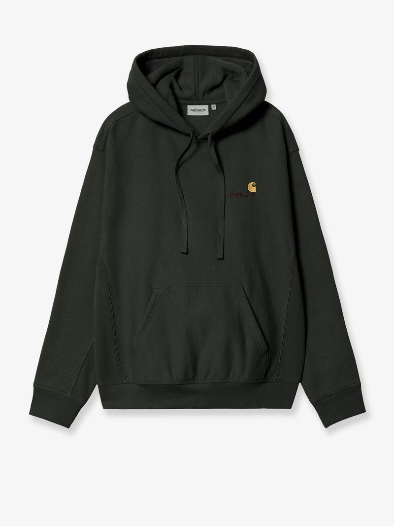 Carhartt WIP Carhartt WIP American Script Cotton Blend Sweatshirt Green - World Class Fashion