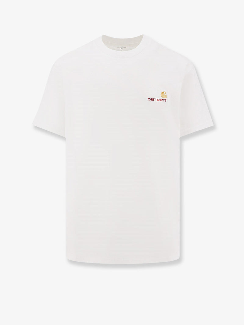 Carhartt WIP Carhartt WIP S/S American Script T-Shirt White - World Class Fashion