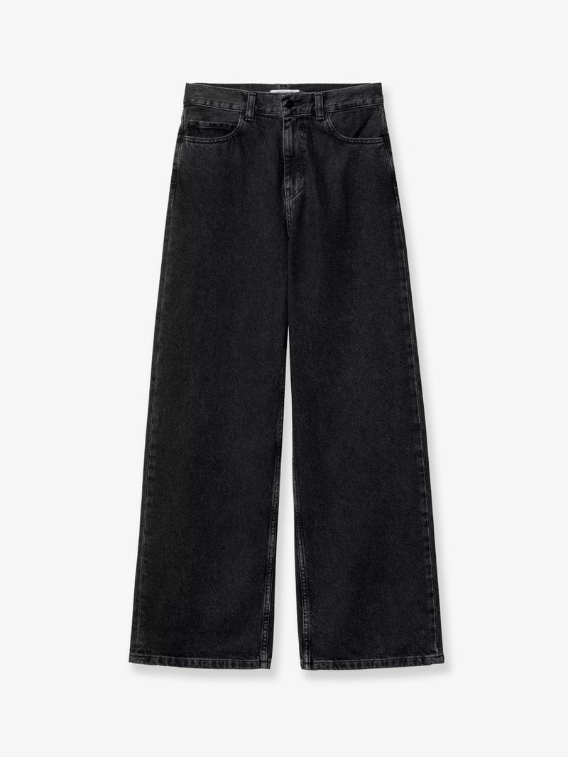 Carhartt WIP Carhartt WIP Jane Black Denim Jeans Women - World Class Fashion