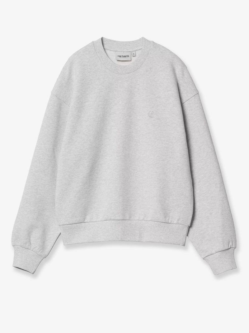 Carhartt WIP Carhartt WIP Casey Cotton Sweatshirt Grey - World Class Fashion