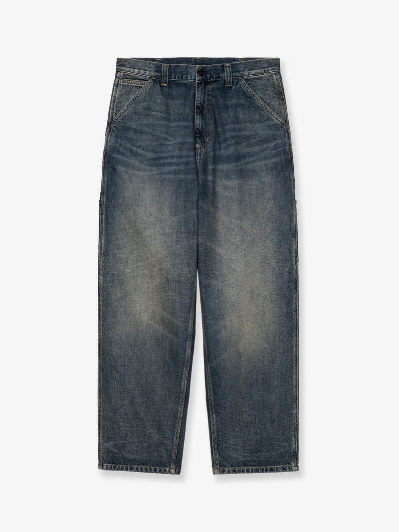 Carhartt WIP Carhartt WIP Washed-Out Blue Denim Jeans Men - World Class Fashion