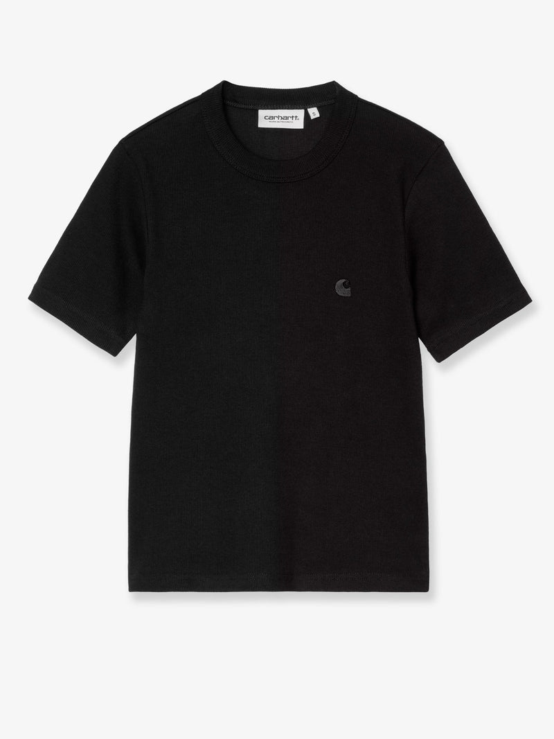 Carhartt WIP Carhartt WIP Philipa Cotton Blend T-Shirt Black - World Class Fashion