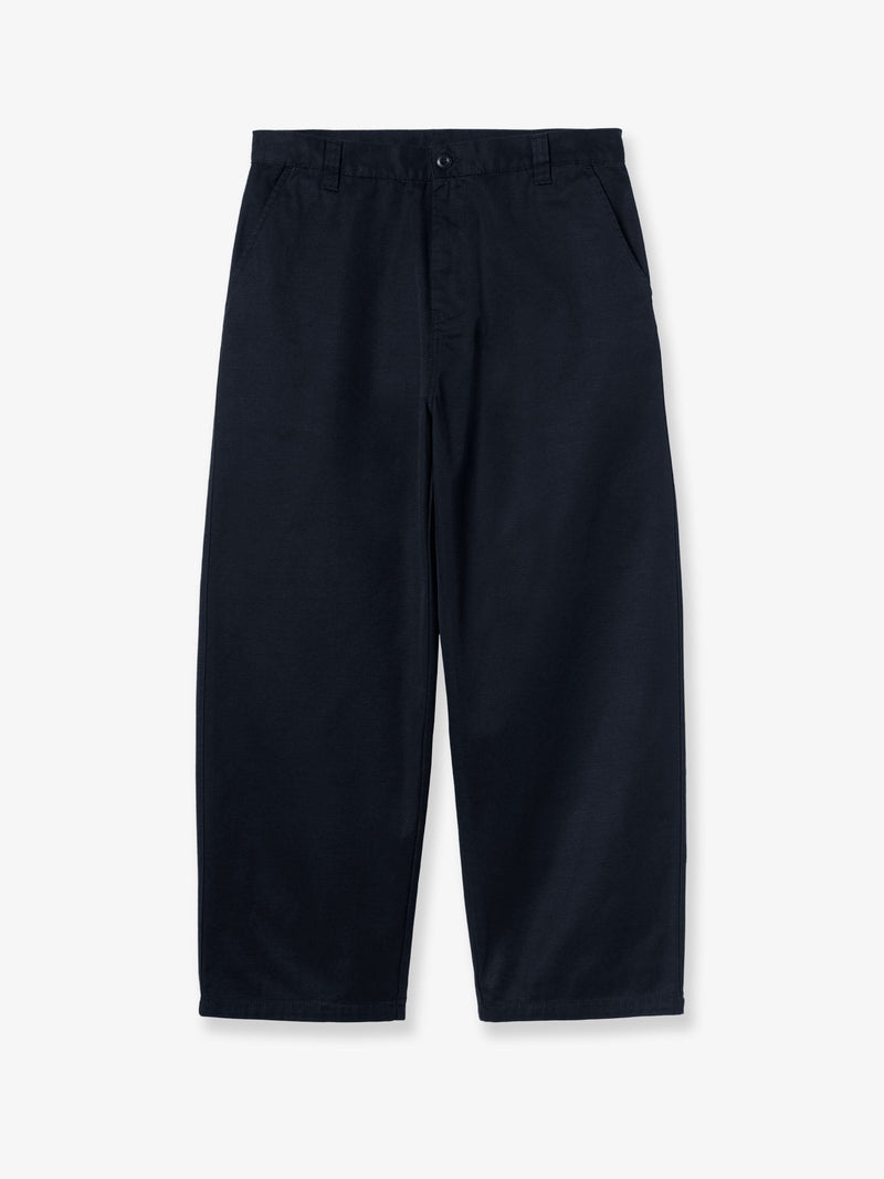 Carhartt WIP Carhartt WIP Brady Pant Cotton Trousers Blue - World Class Fashion