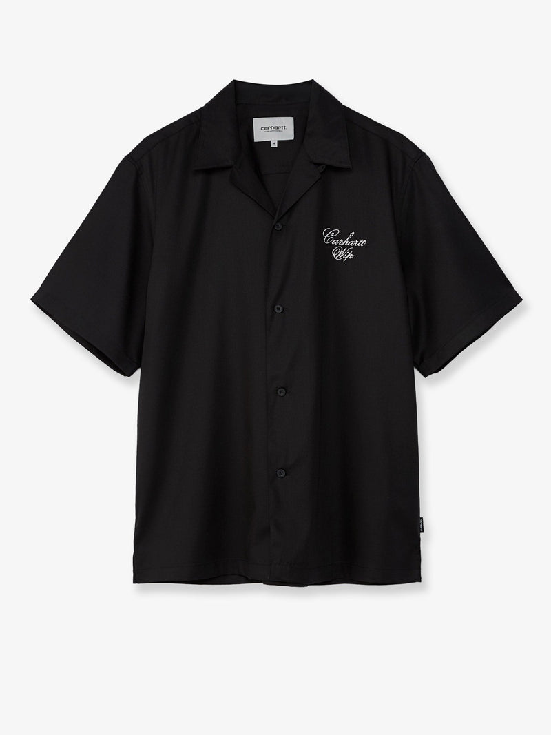 Carhartt WIP Carhartt WIP Travon Tencel Cotton Shirt Black - World Class Fashion